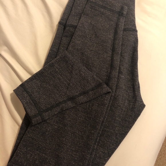 lululemon athletica Pants - dark grey lululemon leggings